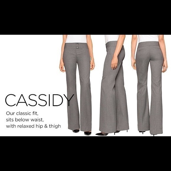 The Limited Dress Pants Womens 6 30x32 Cassidy Fit Classic Relaxed Mid Rise Grey - Picture 8 of 8
